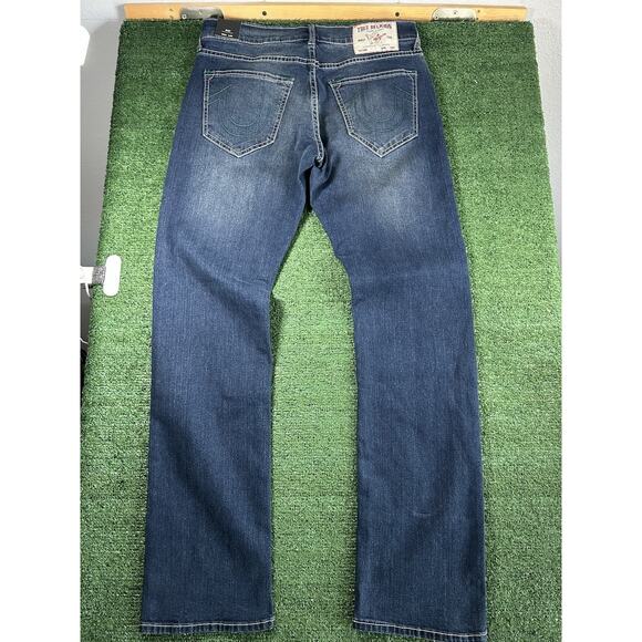 True Religion Ricky Relaxed Straight Jeans Men Size 31x34 - Picture 8 of 11